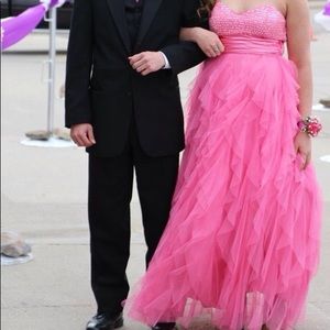 Pink Deb Prom Dress
